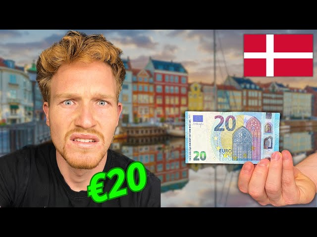 What can 20 Euro get in Copenhagen? Denmark is Expensive!