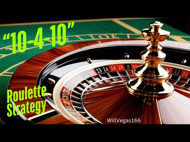 Roulette Strategy “10-4-10” low Bankroll & Risk!! Produces 💵💵