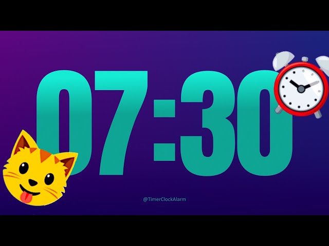 Timer 7 Minute 30 Seconds (Countdown)