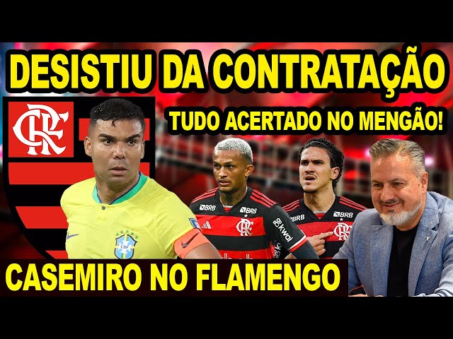 CASEMIRO NO FLAMENGO? ZENIT DESISTE DE CONTRATAR WESLEY! VENDA CONCRETIZADA NO MENGÃO E +