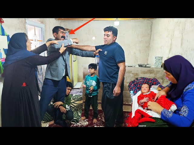 The anger of the car owner on the family of Zagros, I see that Fatemeh has money