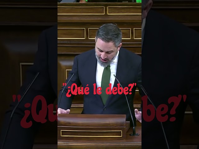 "¿Qué le debe?" #shorts #unciudadanolibre #españa #opina #política #conservador #santiagoabascal