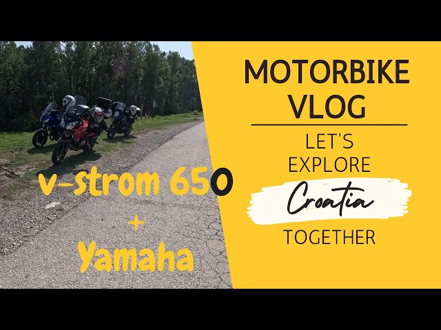 V Strom 650 XT road trip with buddies and Yamaha Tracer :)