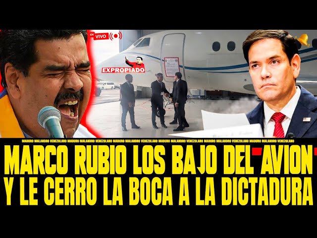 🔴 ÚLTIMAS HORA ! EXPROPIARON EL AVIÓN DE MADURO Y NO LE ENTRO NI AIRE A LA DICTADURA - EN VIVO