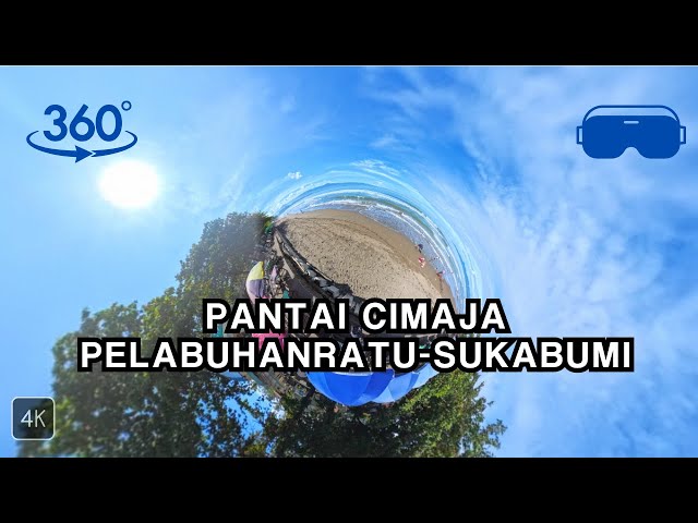 #SUKABUMI360 || PANTAI CIMAJA PELABUHANRATU SUKABUMI | INDONESIA 🇮🇳