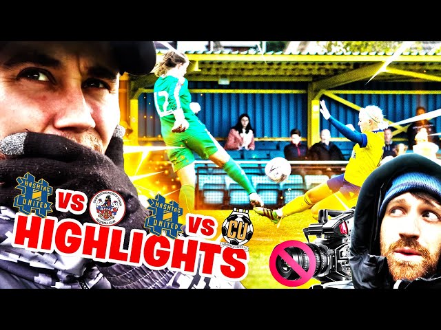 BANNED AGAIN! - SAWBRIDGEWORTH TOWN vs HASHTAG UNITED & WOMEN’S HIGHLIGHTS