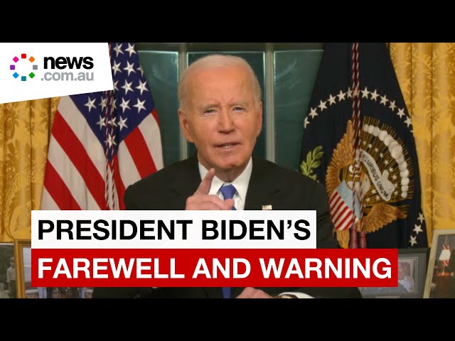 President Biden warns ‘soul of America’ is still at stake in farewell address