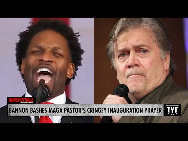 WATCH: Black MAGA Pastor's OFFENSIVE Inauguration Prayer Infuriates Bannon