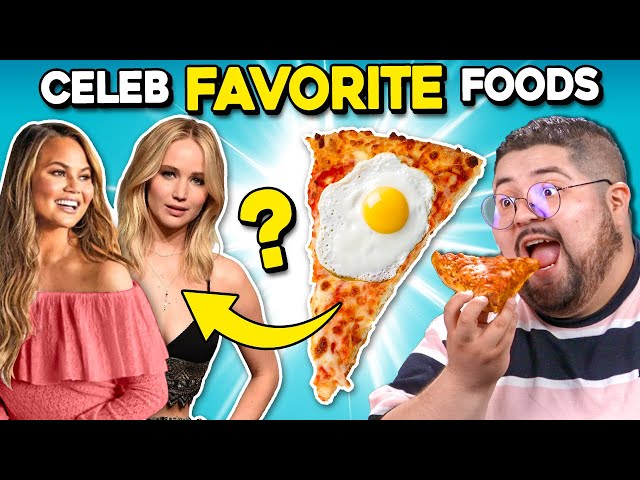 Trying Wild Celebrity Breakfast Foods | People Vs. Food