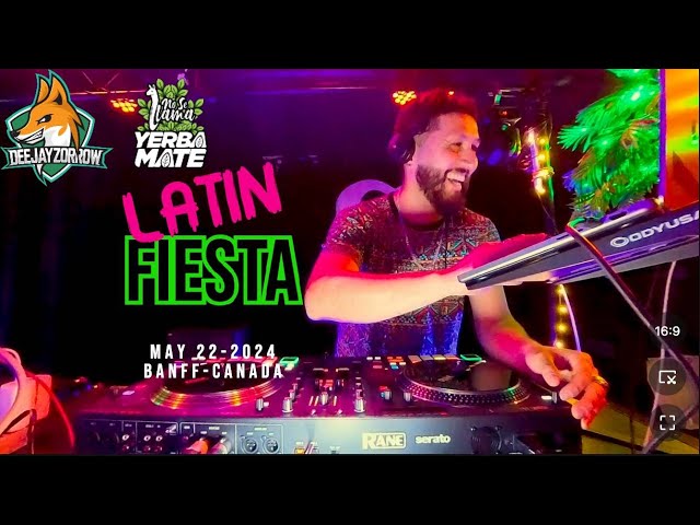 LATIN FIESTA MAY 22 BANFF CANADA (cumbia, reggaeton, guaracha, merengue)