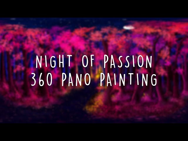 360 Pano Painting of Passion