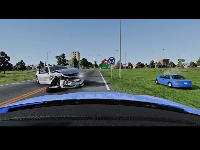 BeamNG Drive - Dashcam Crashes Real Life Sounds #1