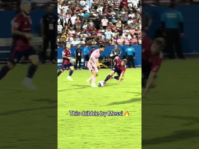 Messi was breaking ankles 😳🔥