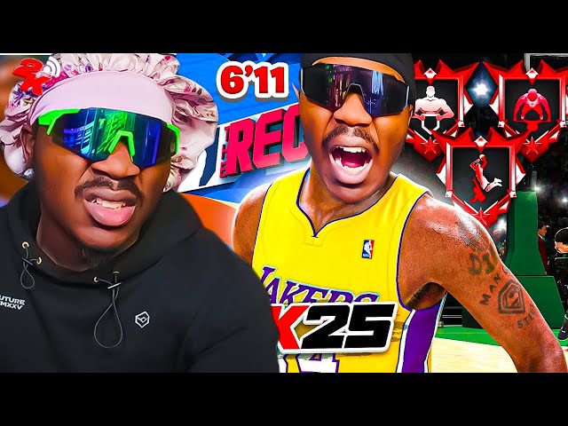 WHATS THE WORST BUILD "HEIGHT" ON NBA 2K25  😂🤣🔥