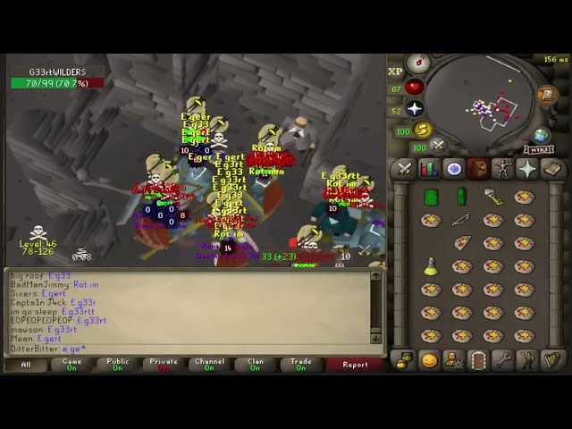 Old School Runescape F2P Pk!