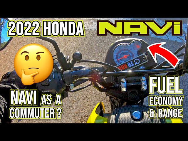 2022 Honda NAVI as a Commuter? // Fuel Economy & Range