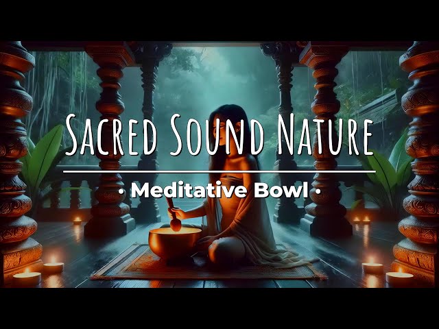 Sacred Rain Sounds: Tibetan Singing Bowl and Jungle Serenity