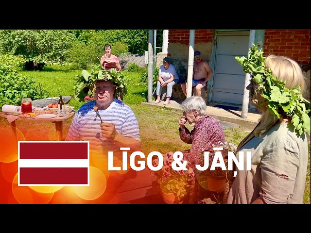 🌿🔥 (2) Midsummer Traditions in Latvia: A Magical Celebration with Janis and Amazing Neighbors