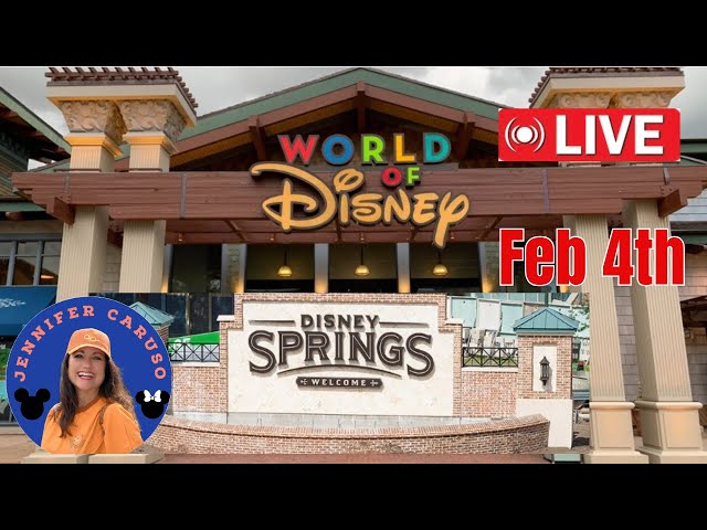 🔴LIVE Disney Springs Walt Disney World