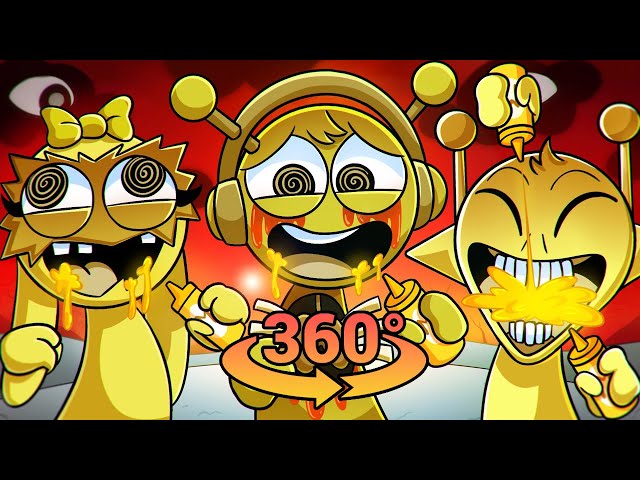 SPRUNKI, But Everyone Was In MUSTARD! Incredibox Sprunki Animation 360° VR