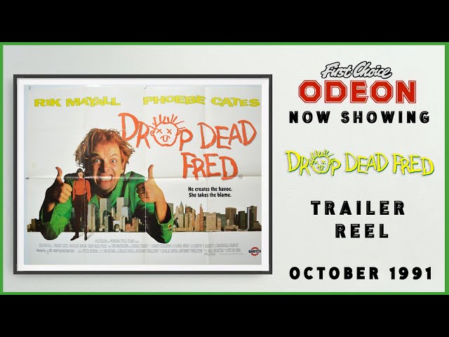 DROP DEAD FRED (October 1991 Odeon Cinema Trailer Reel) -- Home Cinema