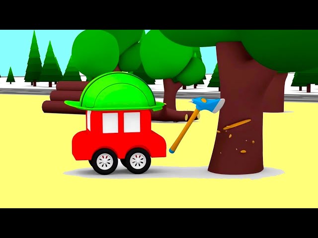 Don't AXE me! - How do Trees Talk? - Cartoon Cars - Cartoons for Kids!