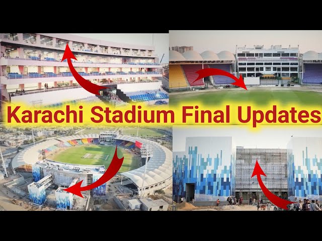 National Stadium Karachi Renovation Final All Updates Zero to Hero | Karachi Stadium Renovation