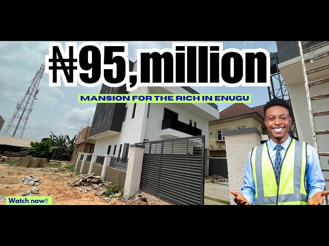 Inside A $86,000 Luxury Mansion For The Rich In Enugu | Duplex In Enugu.