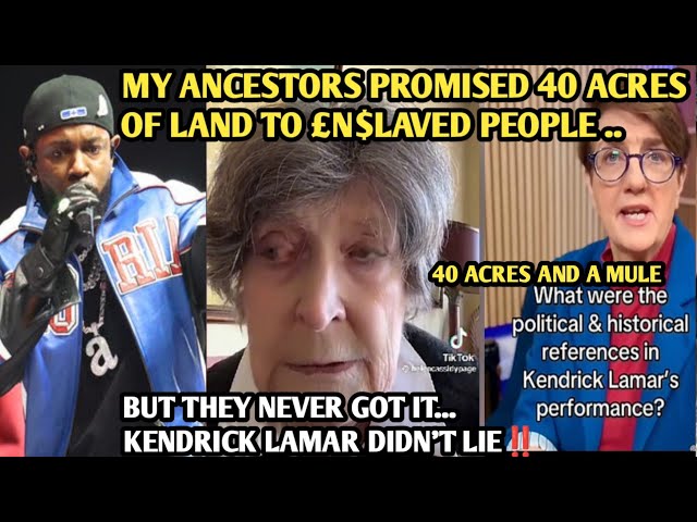 White granny gets emotional as she explains the Unfairness behind 40 acres and a mule from Kendrick.