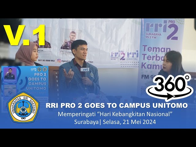 [VIDEO 1] TalkShow RRI Goes to Campus | 21 Mei 2024