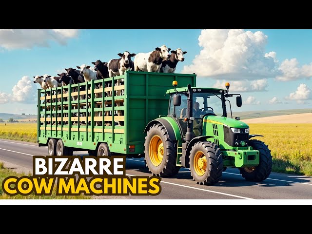 20 Worst Bizarre American Machines Automatic Cow Farming Technology