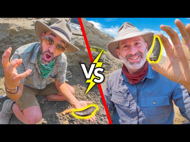 Digging for T-REX TEETH - Coyote vs Mario!