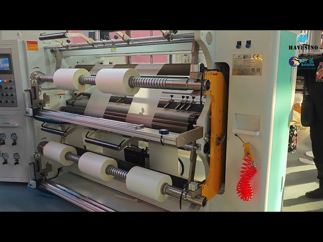 Superior Quality Polyester films Cutting Slitting Rewinder with Supported System