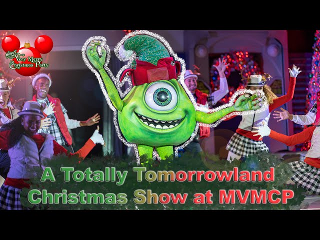 8K A Totally Tomorrowland Christmas Show at Mickey’s Very Merry Christmas Party VR180 3D