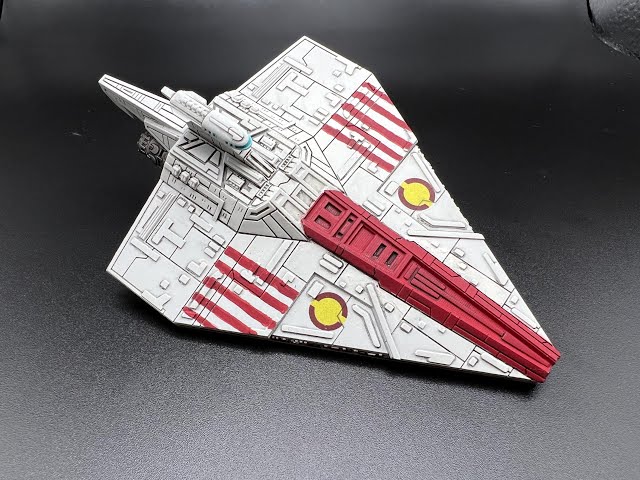 Painting Star Wars Armada Republic Acclamator