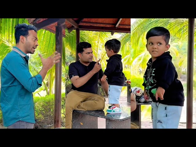 Main School ko nai jata bole to nai jata😅making video idrees sain & Akhib Mamdi Hussain comedy