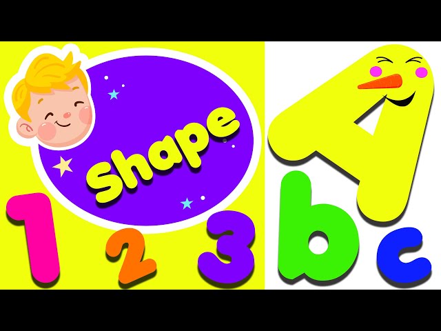 Best Educational Videos For Kindergarten | ABC and 123 Learning Videos | A to Z Learning Video