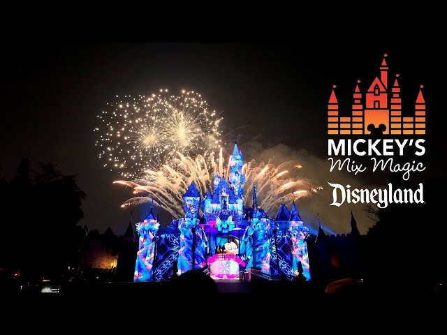 Mickey’s Mix Magic Fireworks Disneyland 2025 4K