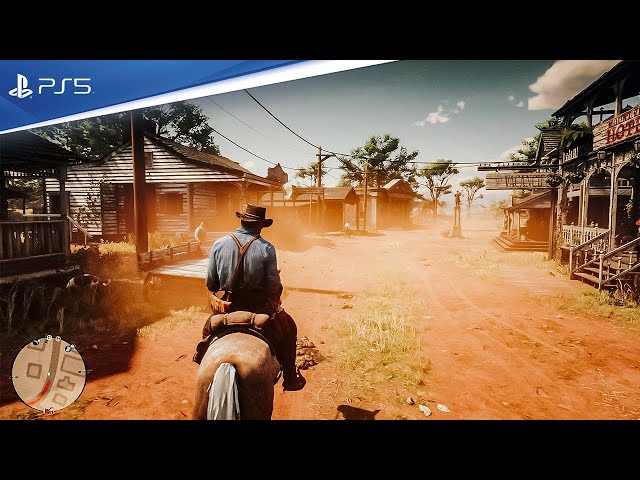 CONHECEMOS A NOVA CIDADE #10 | RED DEAD REDEMPTION 2 - GAMEPLAY NO PS5 EM 4K