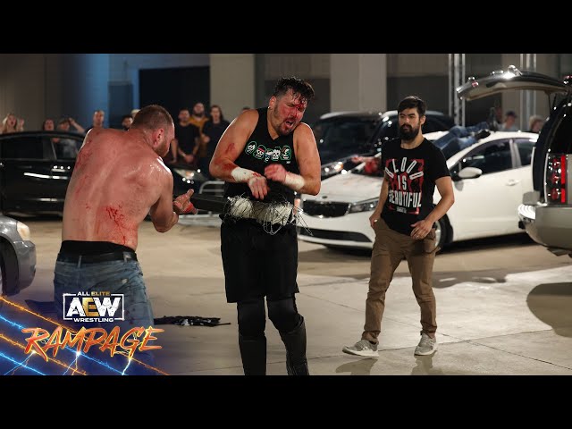 PARKING LOT WAR! Witness the BCC & Best Friends in a BRUTAL Parking lot fight! | 8/4/23, AEW Rampage