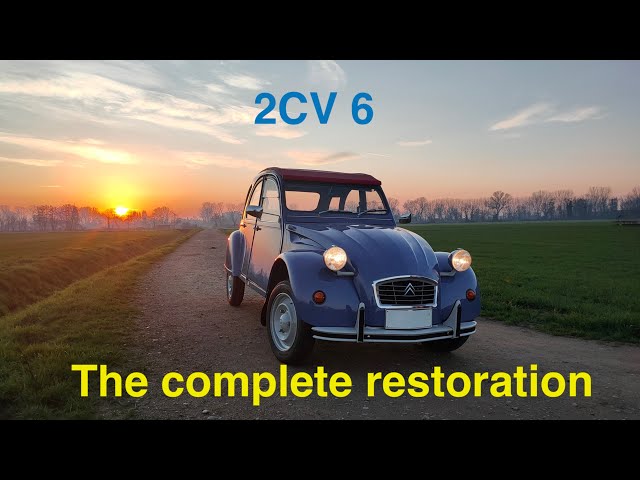 Lulù - Citroën 2CV 6 - Restoration