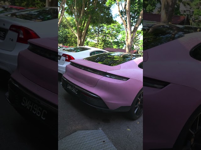 The Most BLING Pink Porsche Taycan