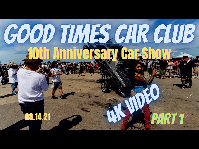 Good Times Car Club - 10th Anniversary Car Show - Indianapolis, IN | Special Guest Saint T