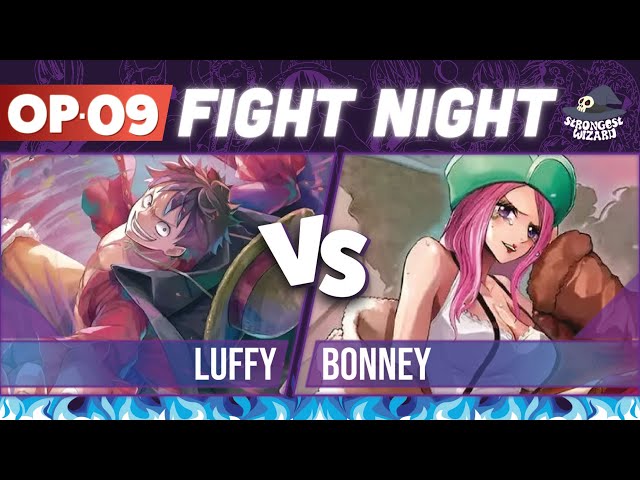 Luffy vs Bonney: One Piece Card Game : OP09 Match