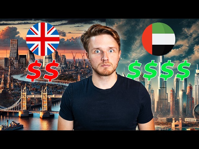 My Cost of Living in Dubai vs London (shocking difference...)