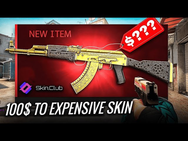 100$ to EXPENSIVE SKINS 💯🔥 (SKINCLUB PROMO CODE 2024) SKINCLUB PROMO CODE