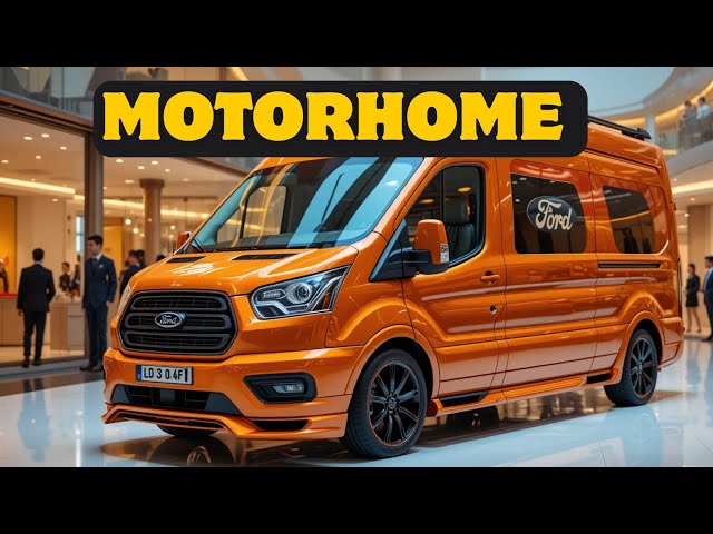 Ford Transit Camper Van Motorhome | Adventure Beast RV Truck with 4x4 Capability