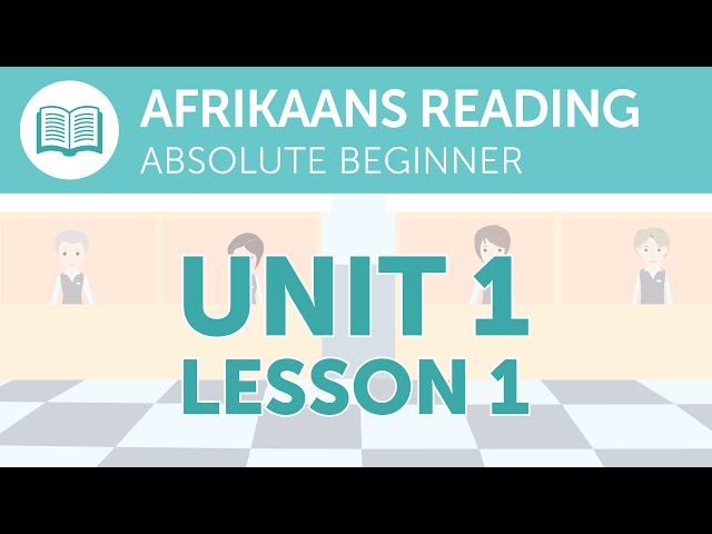 Afrikaans Reading Practice for Absolute Beginners - Buying a Bus Ticket