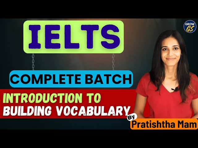 IELTS Vocabulary Made EASY with Pratishtha Mam