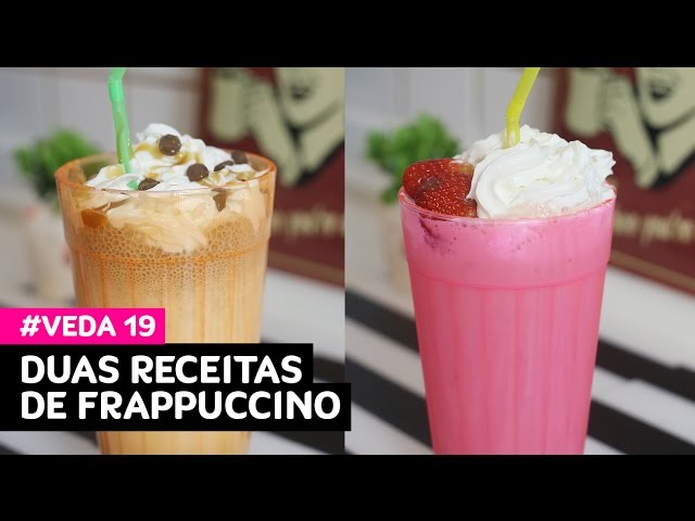 VEDA 19: KOZINHANDO - Duas receitas de frappuccino pra fazer em casa • Karol Pinheiro